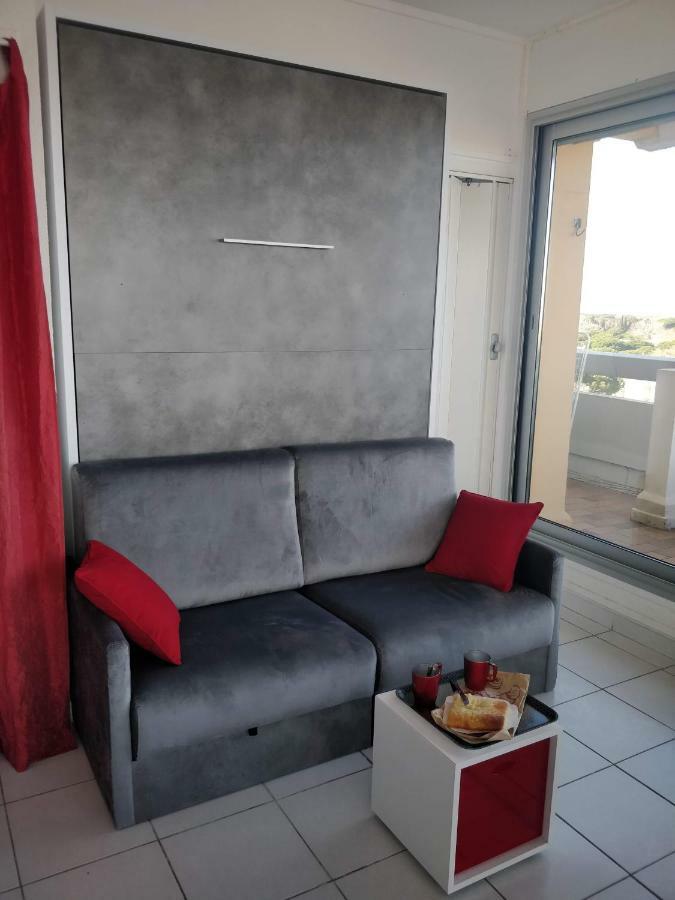 Studio vue panoramique-centre ville La Grande Motte Extérieur photo